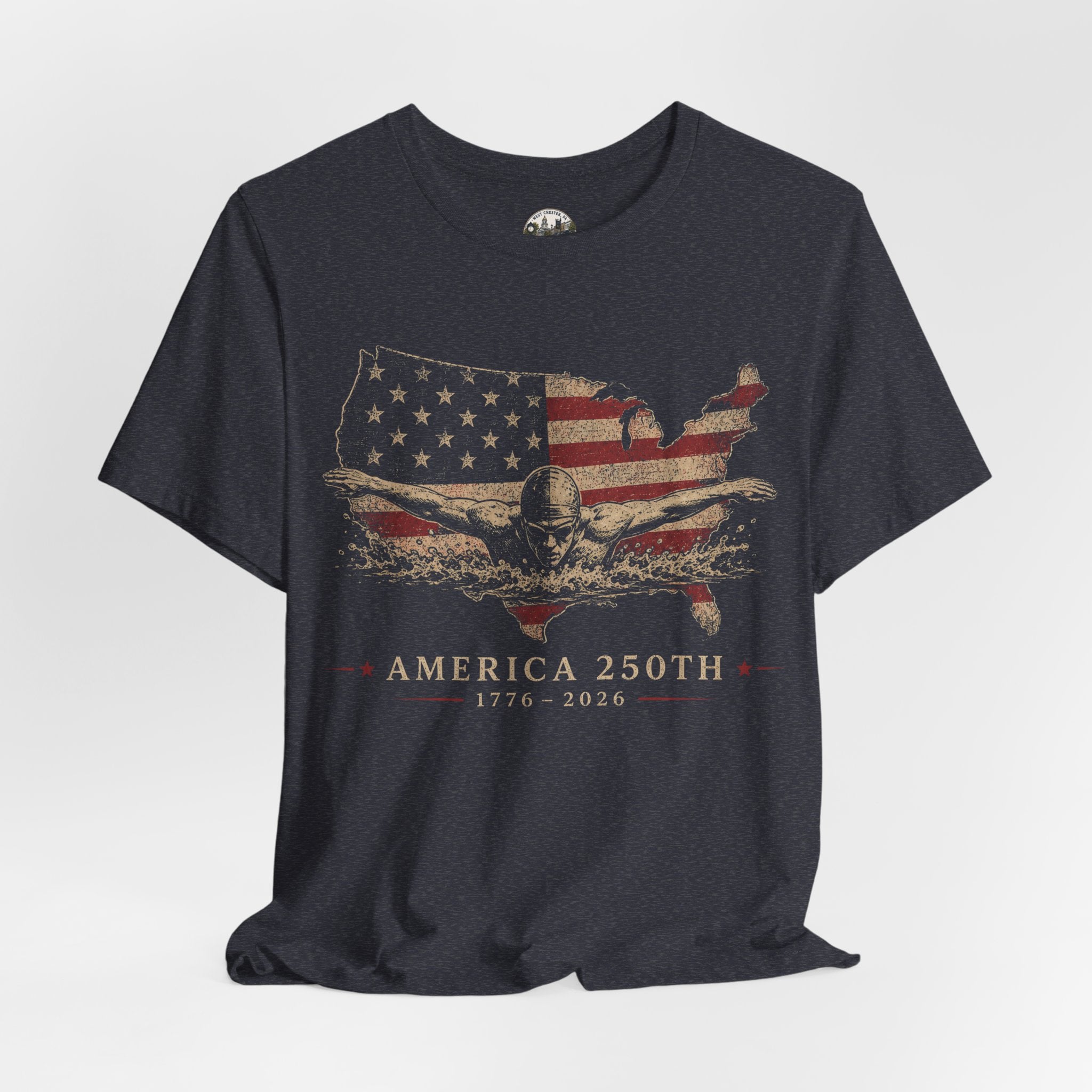 America 250th Swim T-Shirt - 1776–2026
