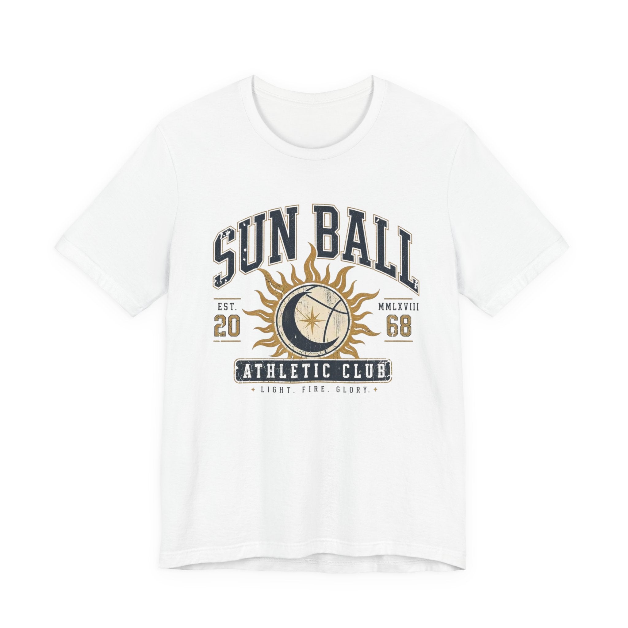 Sun Ball Athletic Club T-Shirt — Vintage Solar Graphic Tee