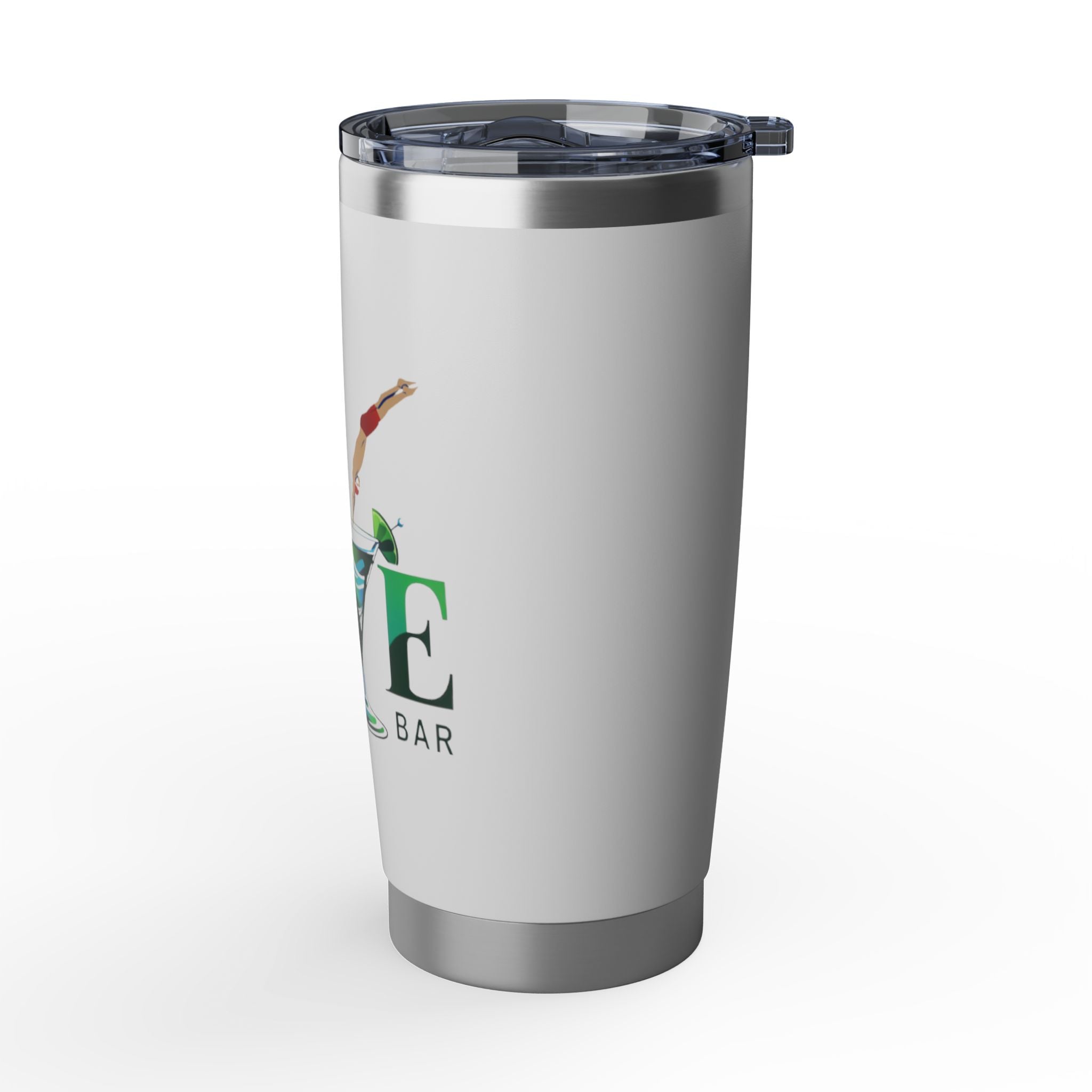 Dive Bar Logo Tumbler — 20oz Insulated Stainless Steel Travel Cup