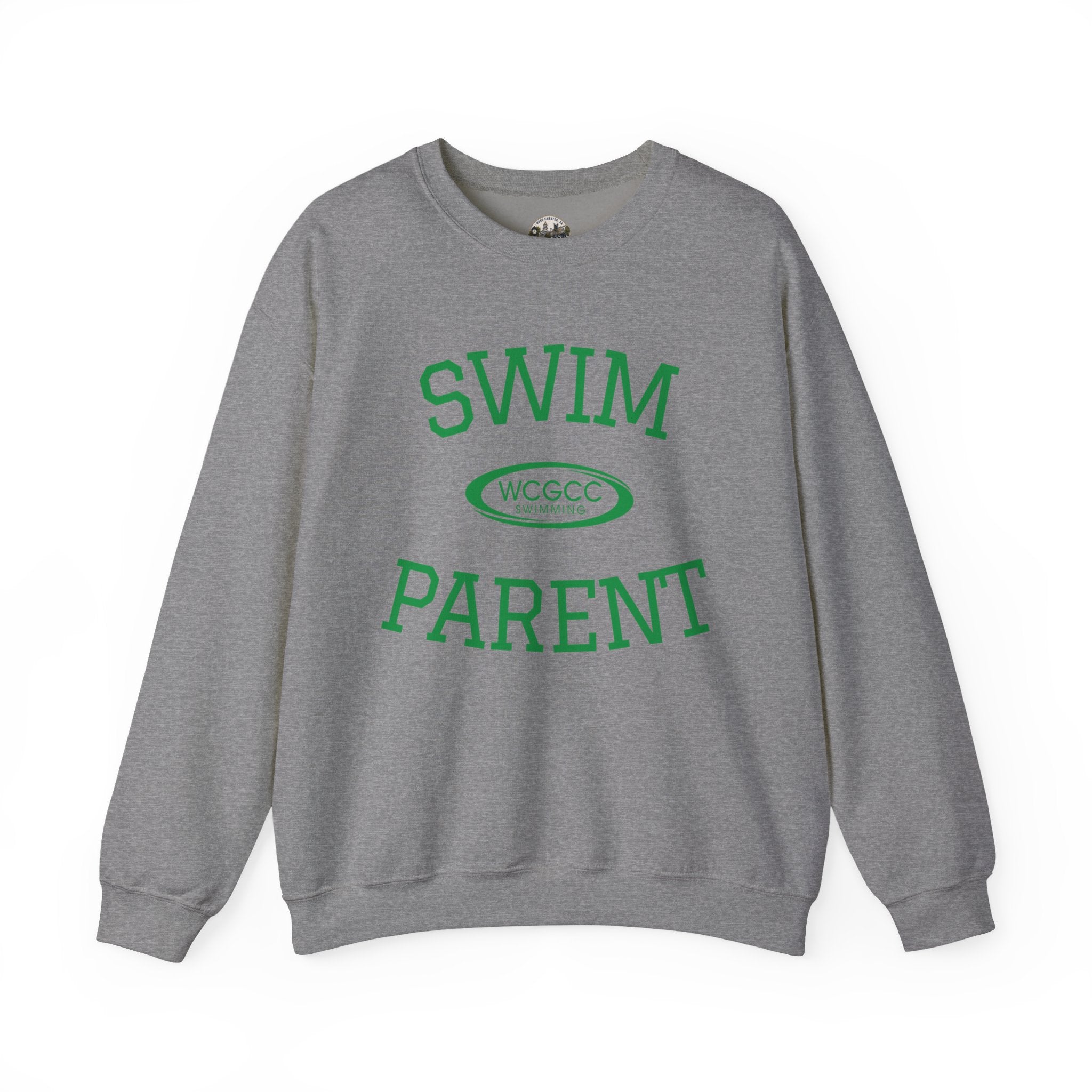 Swim Parent Crewneck Sweatshirt — WCGCC Team Supporter Pullover