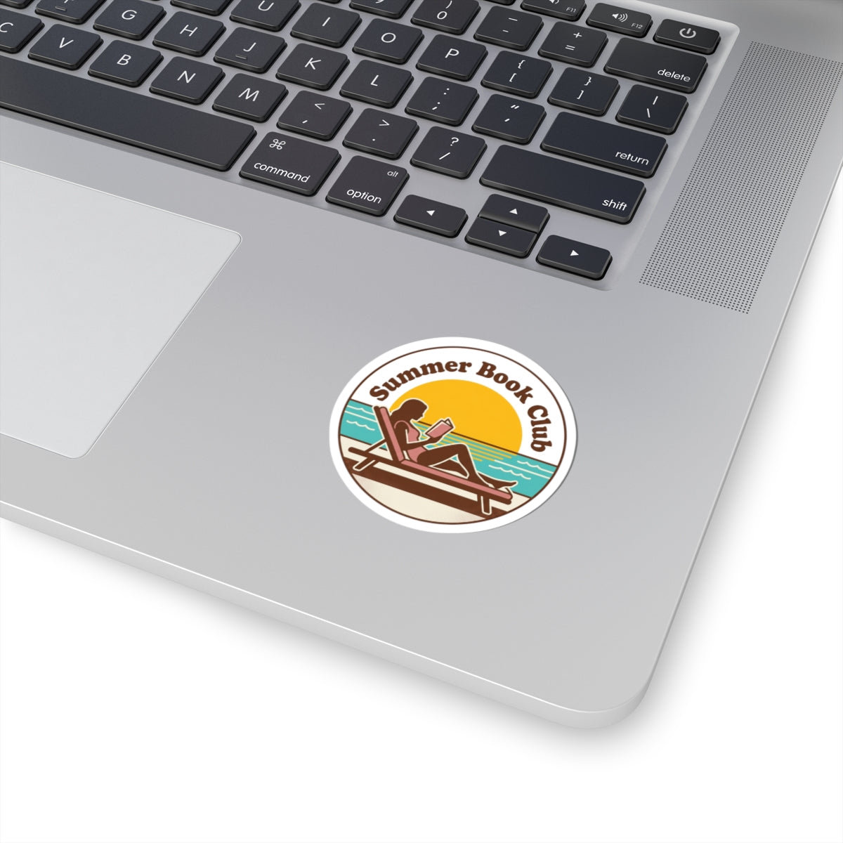 Summer Book Club Kiss-Cut Sticker | summer aesthetic, coastal vibes