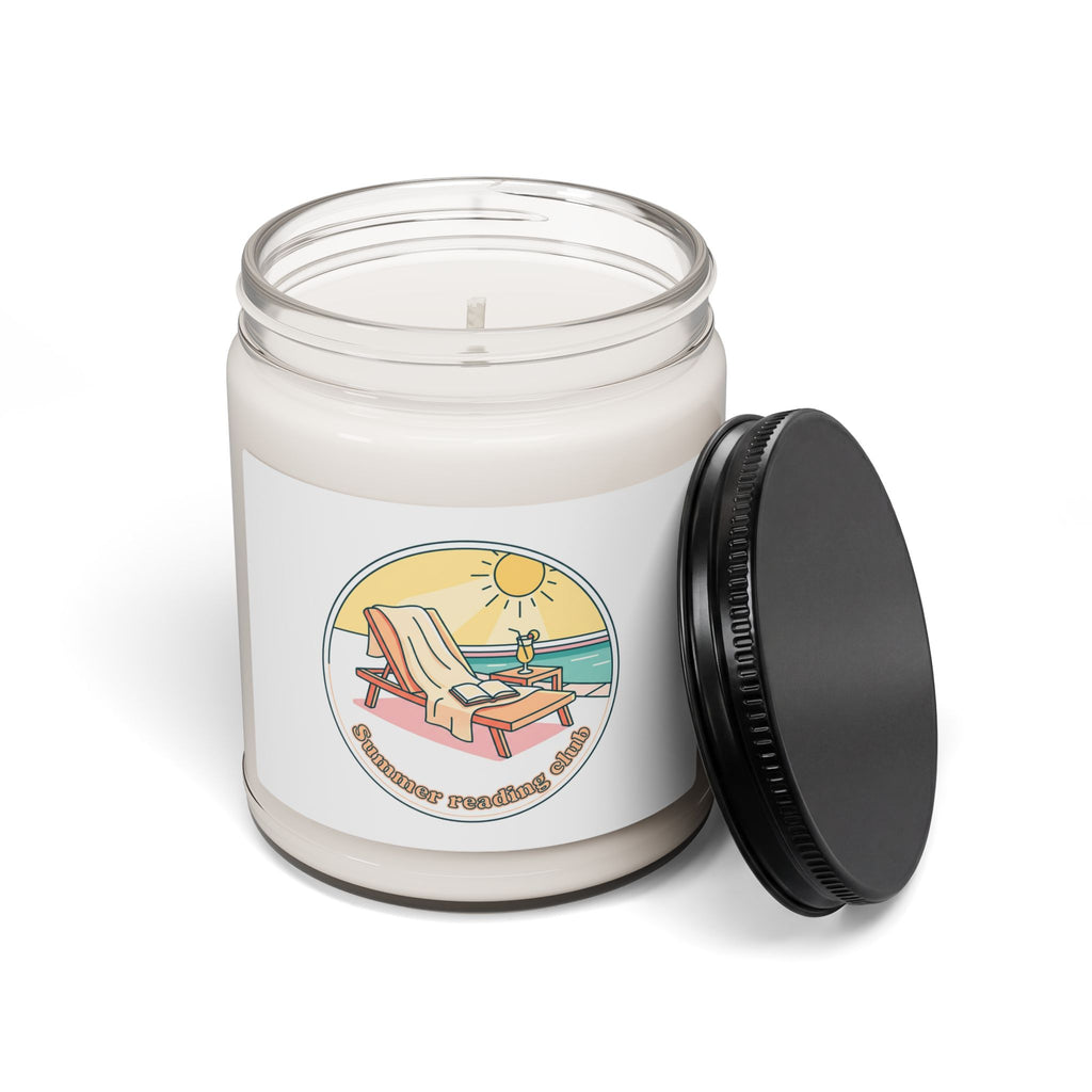 Sunny Beach Chair Candle, Soy Candle | Summer Aesthetic, Coastal Vibes
