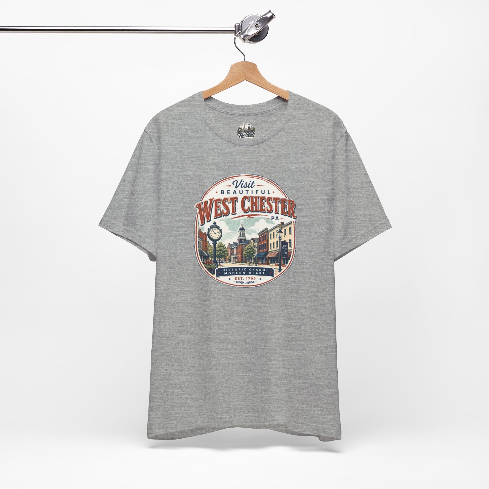 Visit Beautiful West Chester PA Vintage Travel T-Shirt