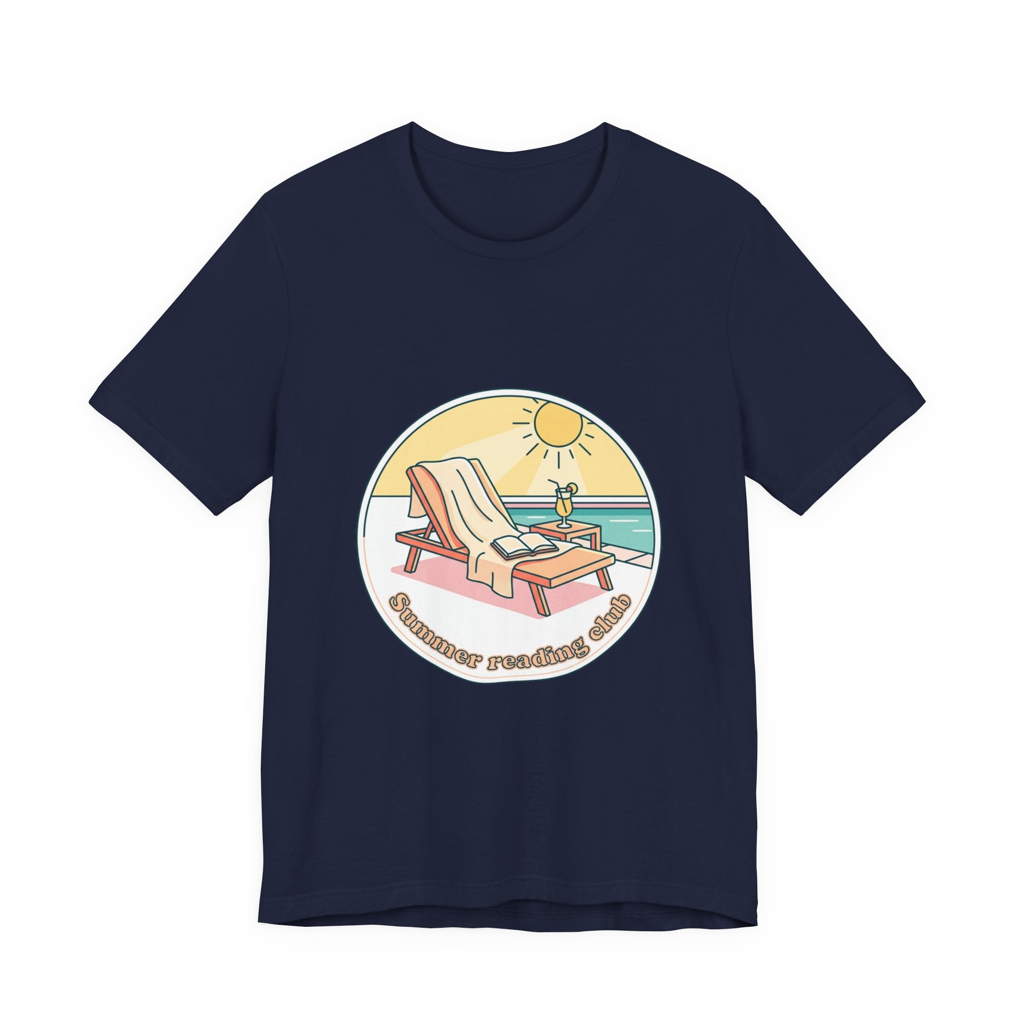 Sunny Beach Lounge Tee | Summer Aesthetic, coastal vibes, pastel retro