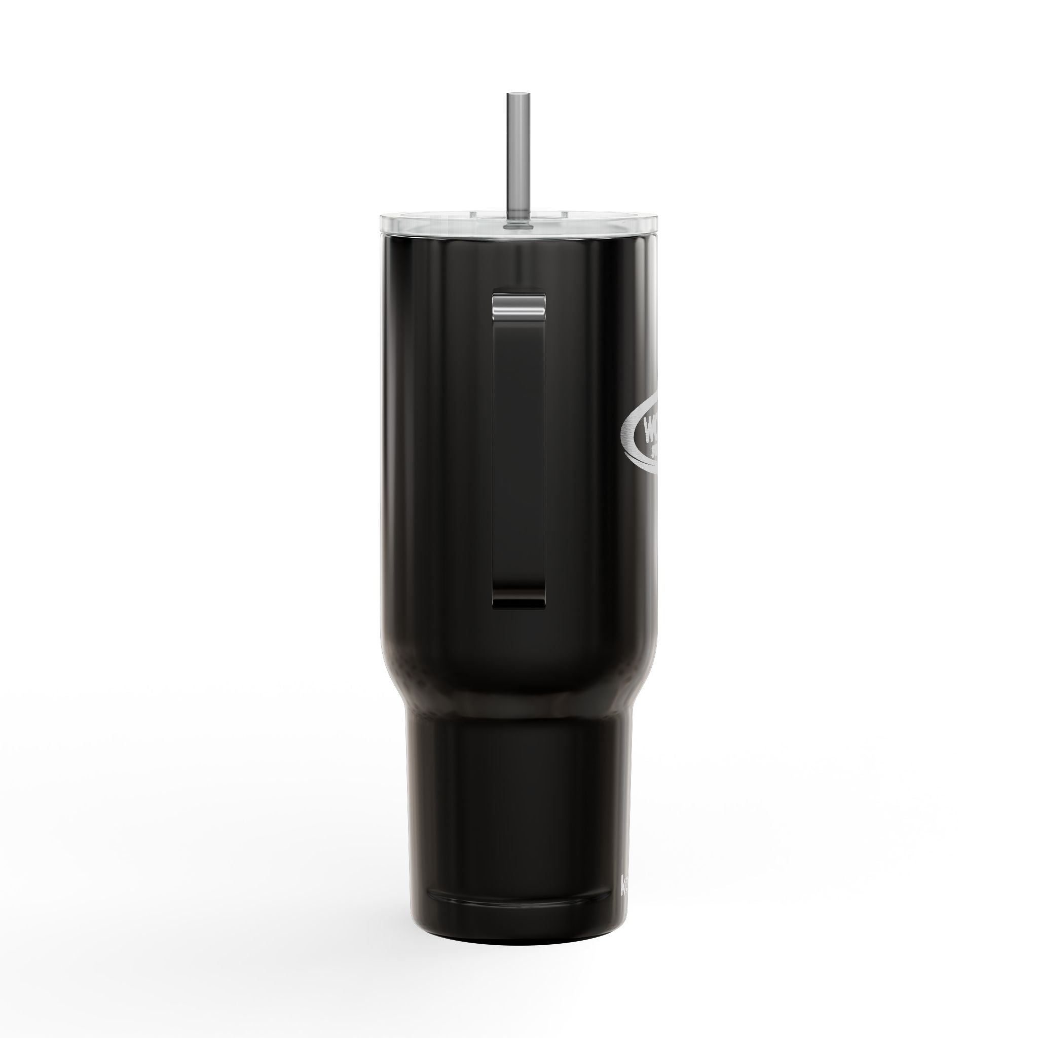 Engraved 40oz Insulated Tumbler with Lid & Straw