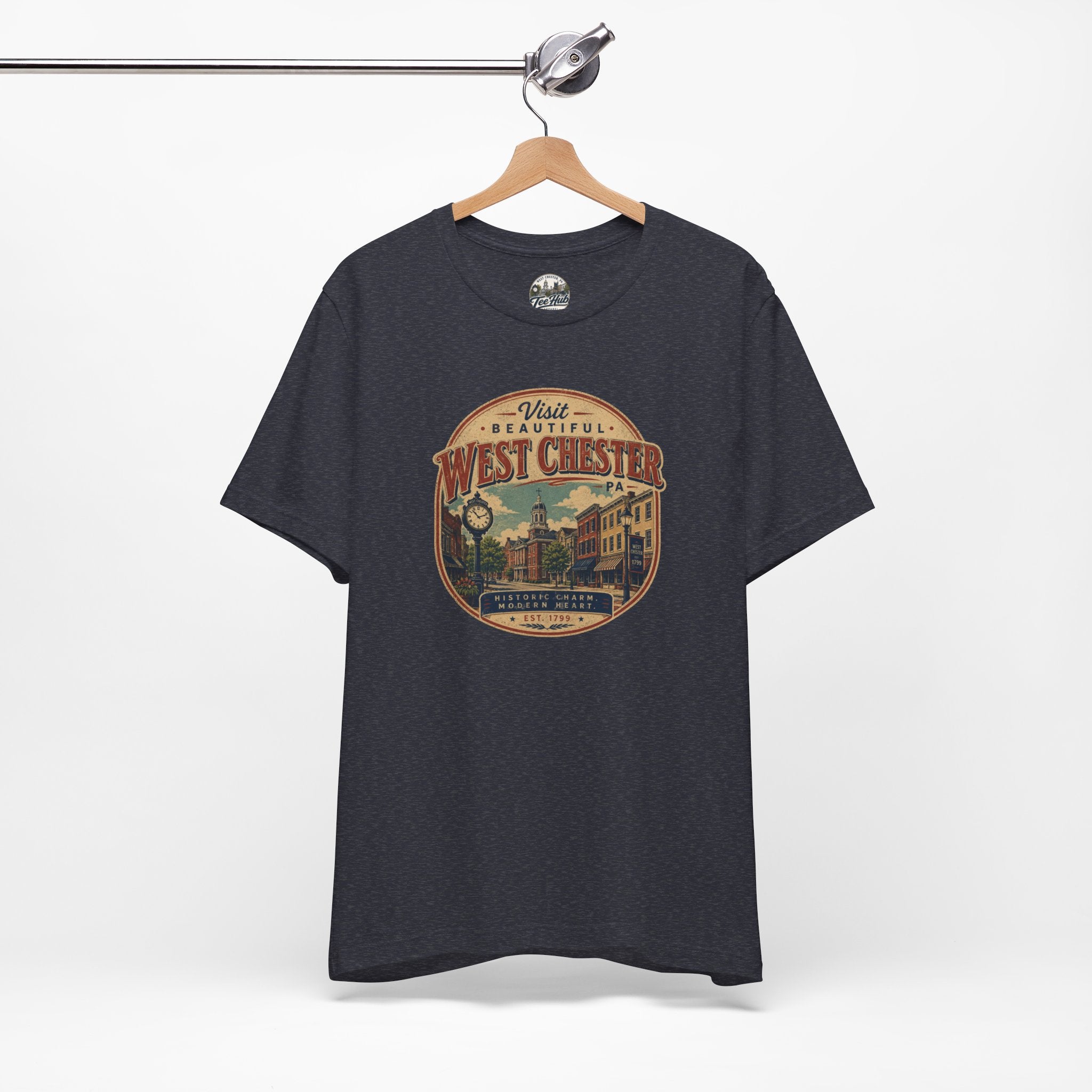 Visit Beautiful West Chester PA Vintage Travel T-Shirt