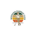 Weekend Fairway Club Sticker | Retro Golf, Bogey Humor