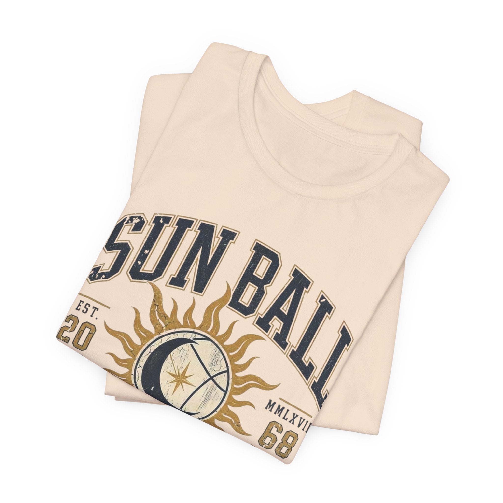 Sun Ball Athletic Club T-Shirt — Vintage Solar Graphic Tee