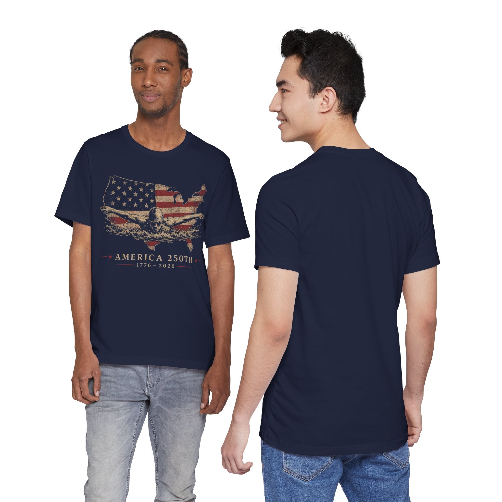 America 250th Swim T-Shirt - 1776–2026