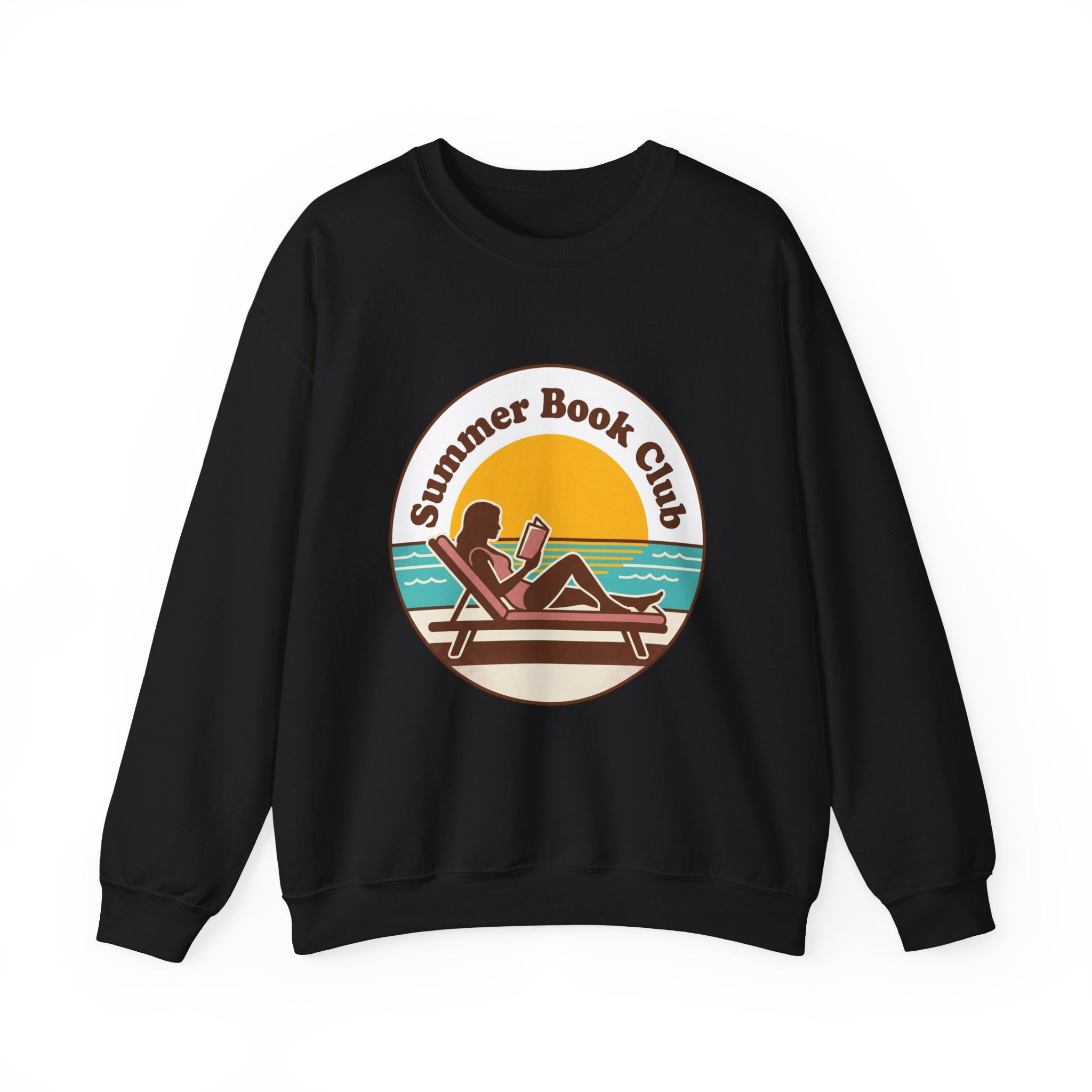 Summer Book Club Sweatshirt | summer aesthetic, coastal vibes, retro pastel