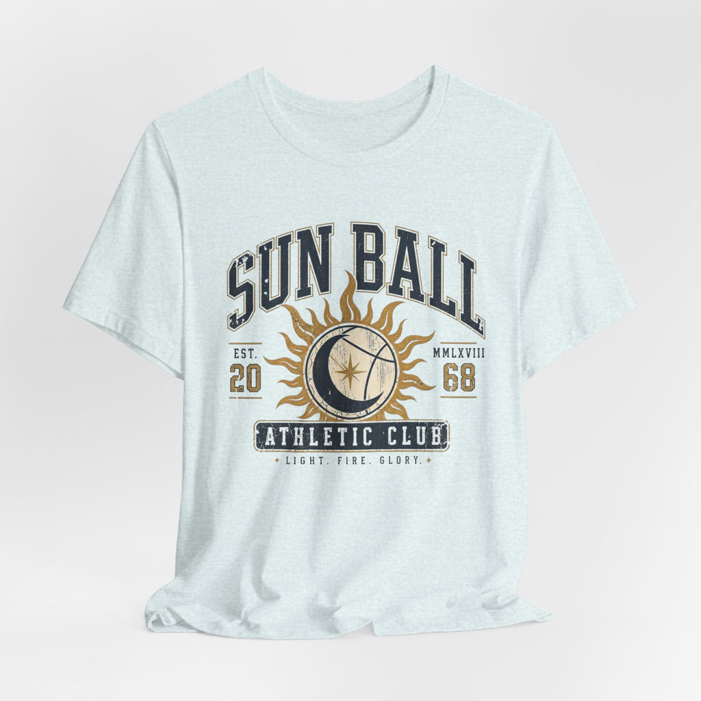 Sun Ball Athletic Club T-Shirt — Vintage Solar Graphic Tee