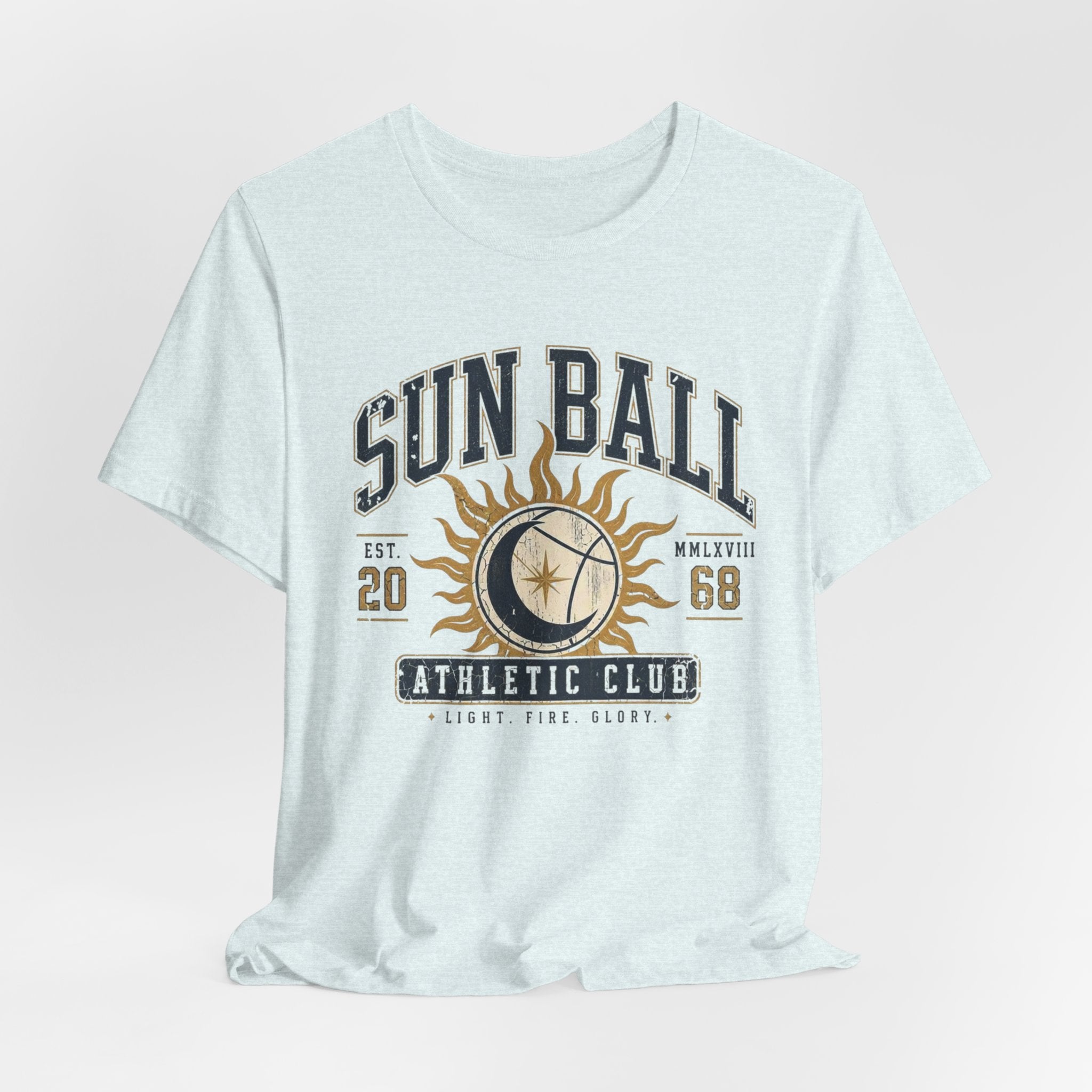 Sun Ball Athletic Club T-Shirt — Vintage Solar Graphic Tee