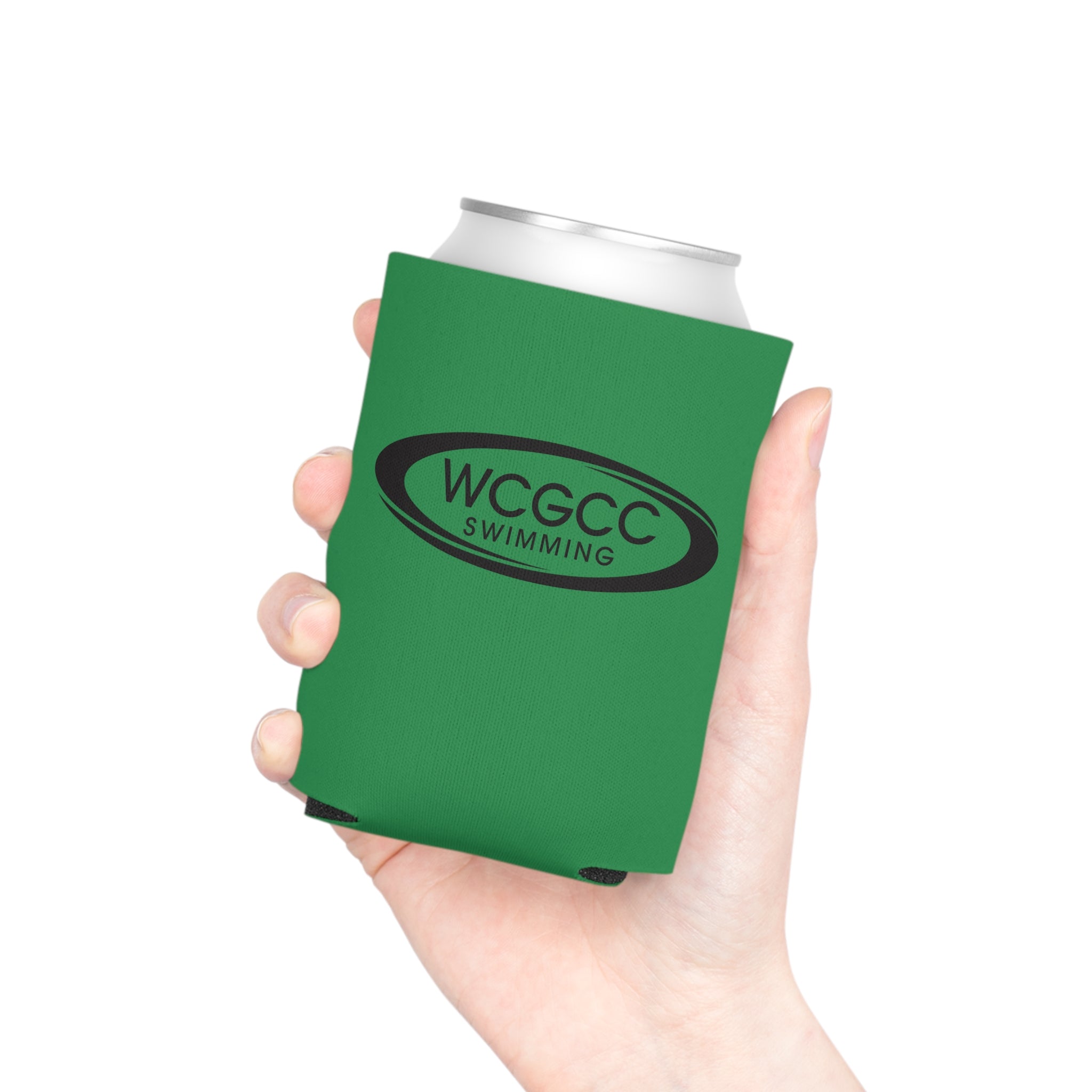 WCGCC Swimming Neoprene Can Cooler – Team Logo Drink Holder