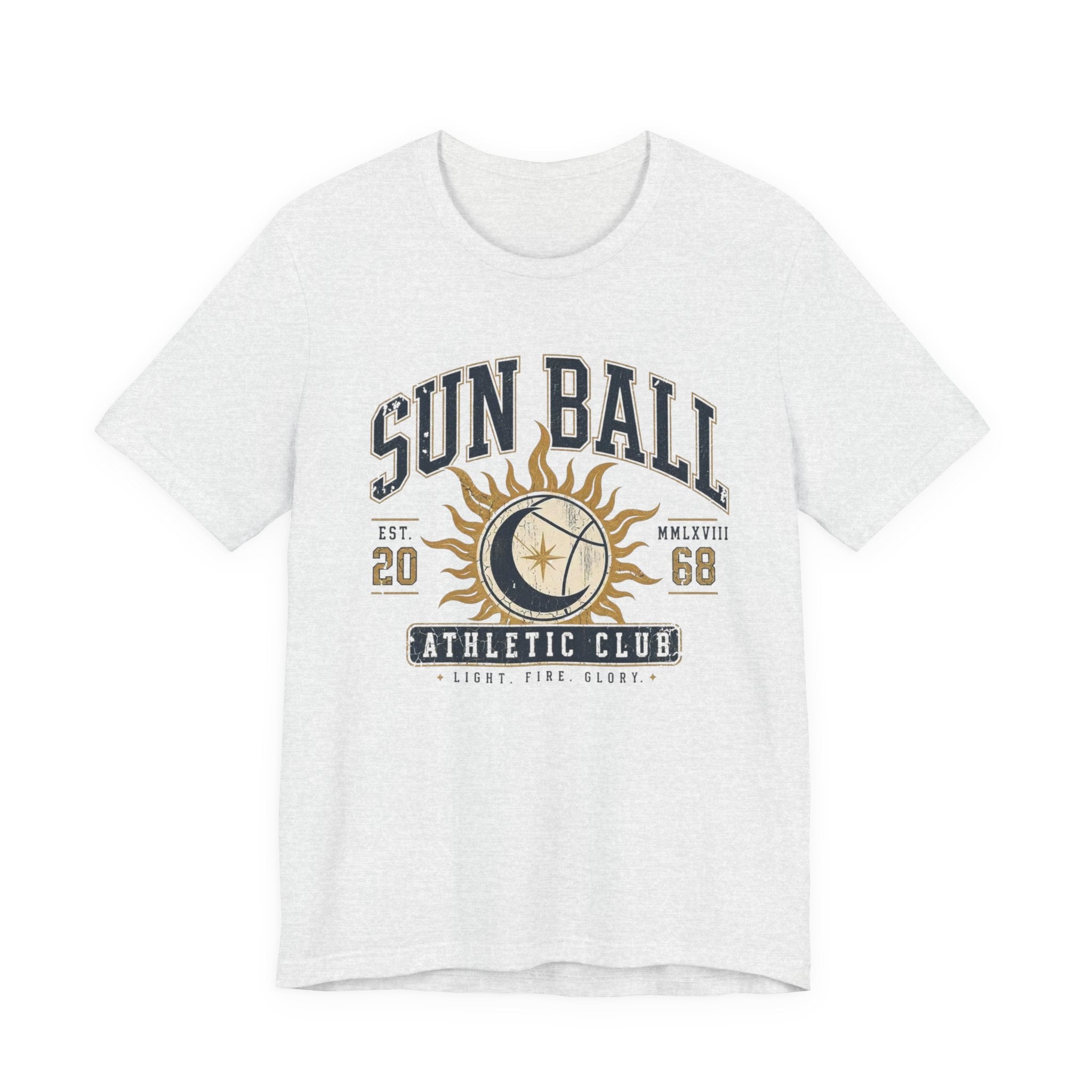Sun Ball Athletic Club T-Shirt — Vintage Solar Graphic Tee
