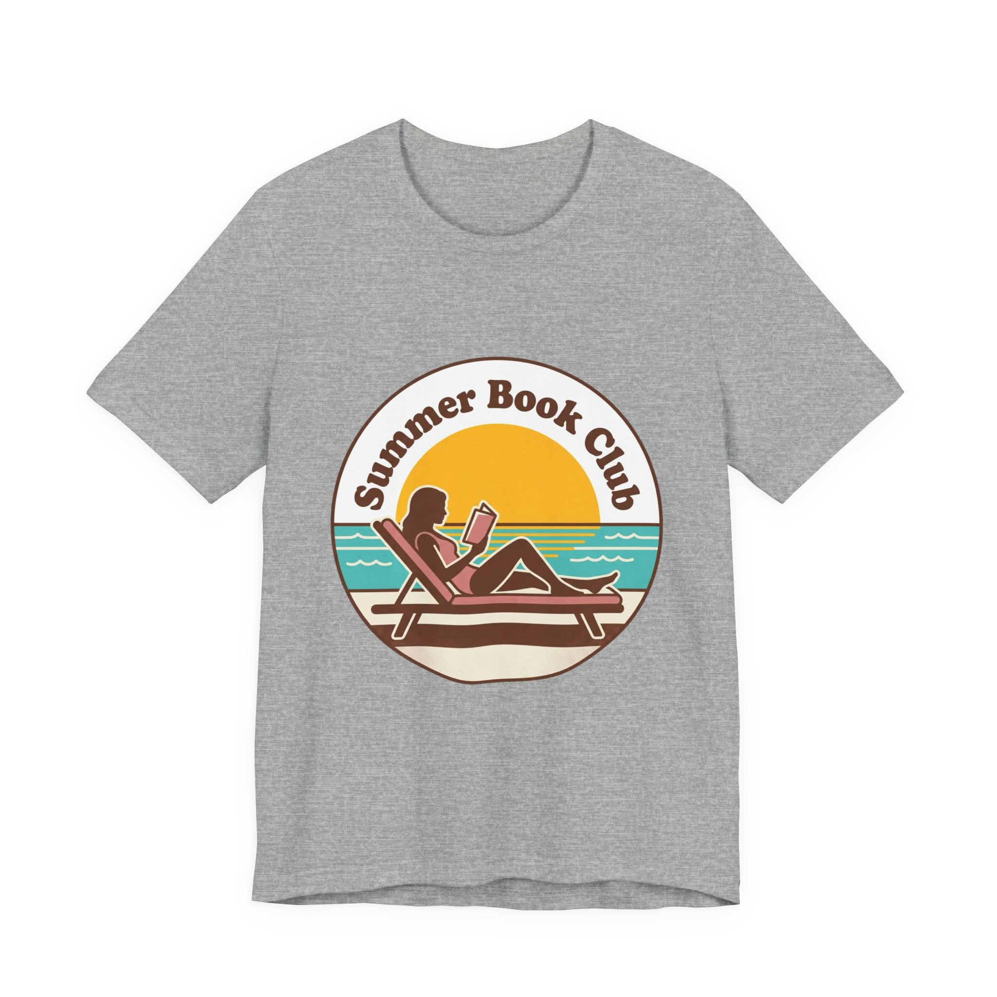 Summer Book Club Tee | summer aesthetic, coastal vibes, retro pastel