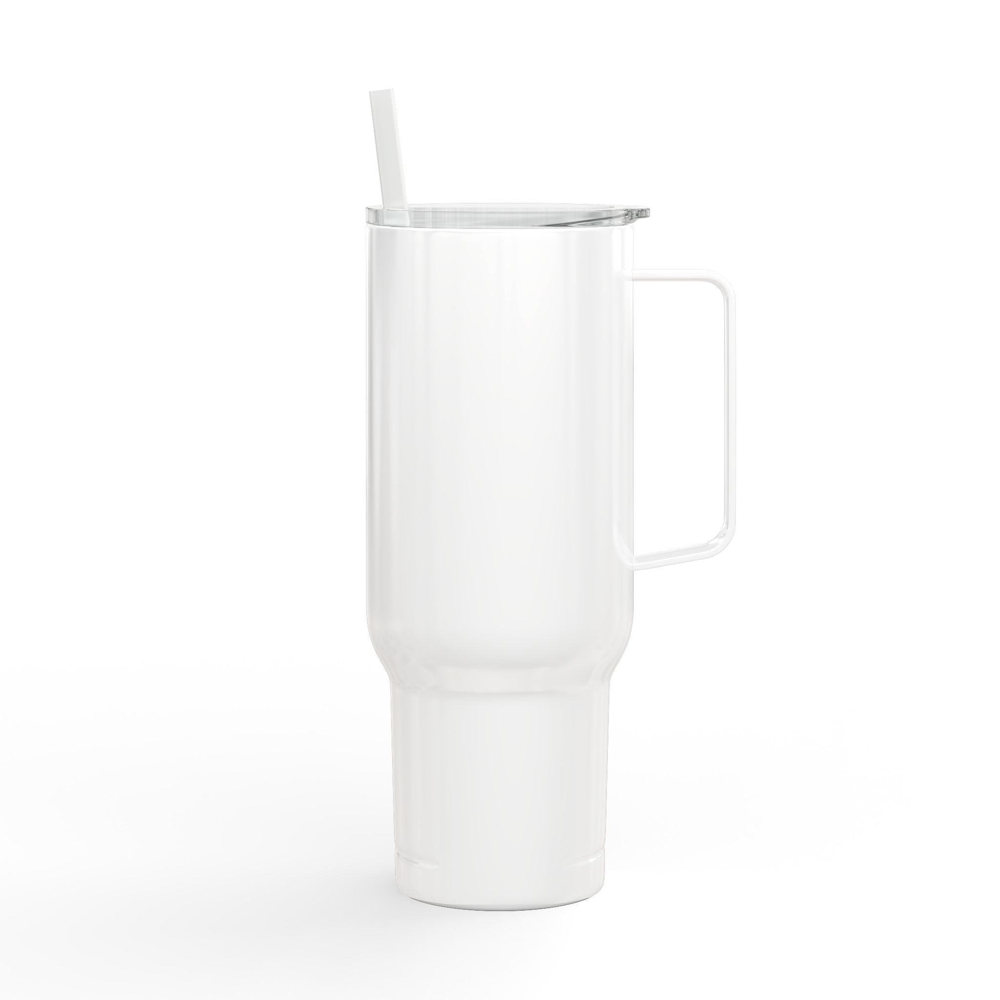 Engraved 40oz Insulated Tumbler with Lid & Straw