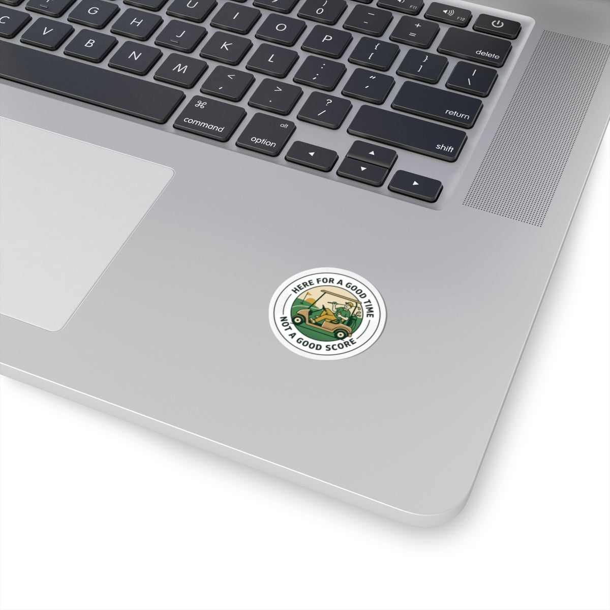 Here for a Good Time Not a Good Score Sticker | Golf, Bogey, Retro Country Club