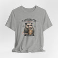 Caffeinated and Thriving Sloth Tee – Funny Coffee Lover T-Shirt