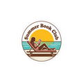 Summer Book Club Kiss-Cut Sticker | summer aesthetic, coastal vibes