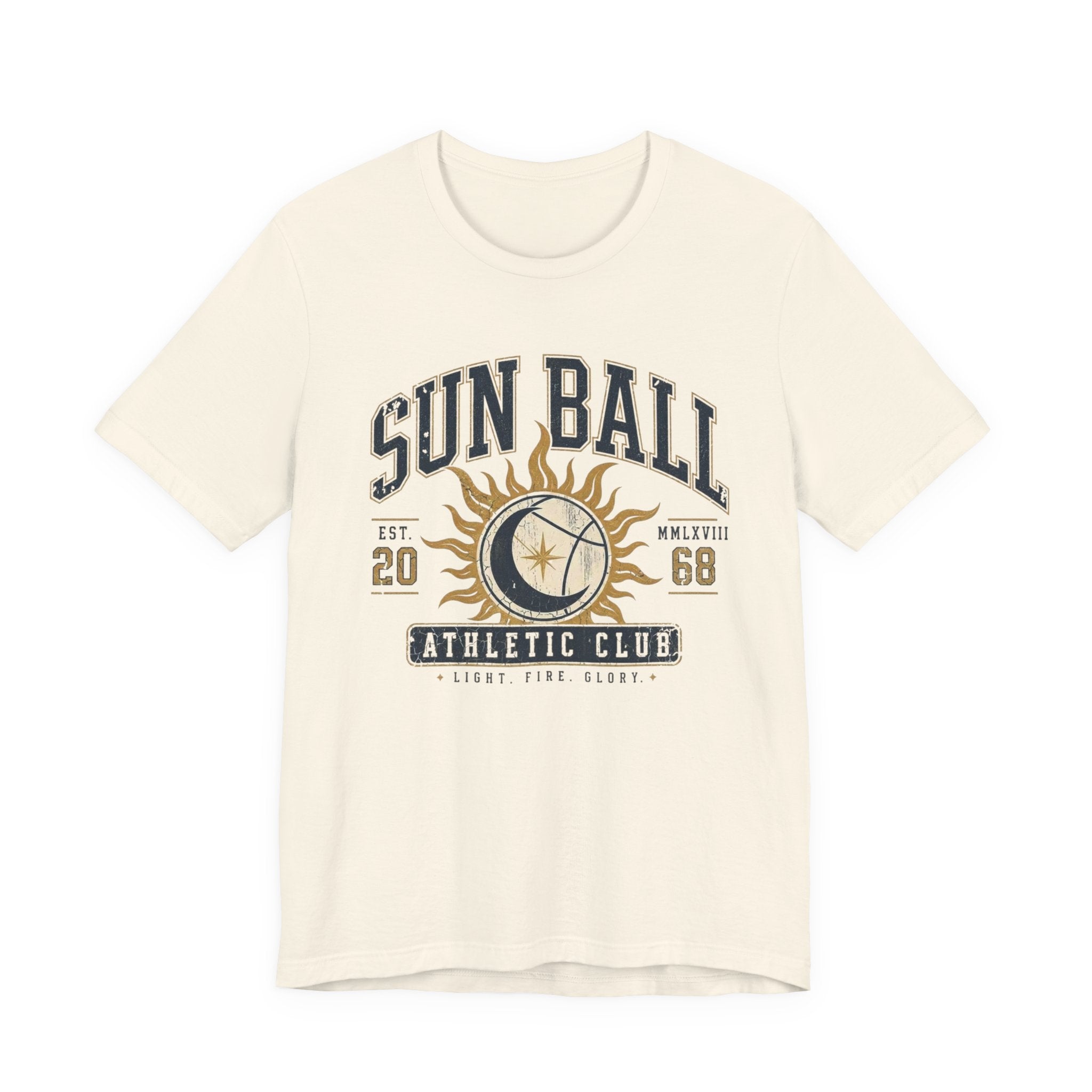 Sun Ball Athletic Club T-Shirt — Vintage Solar Graphic Tee