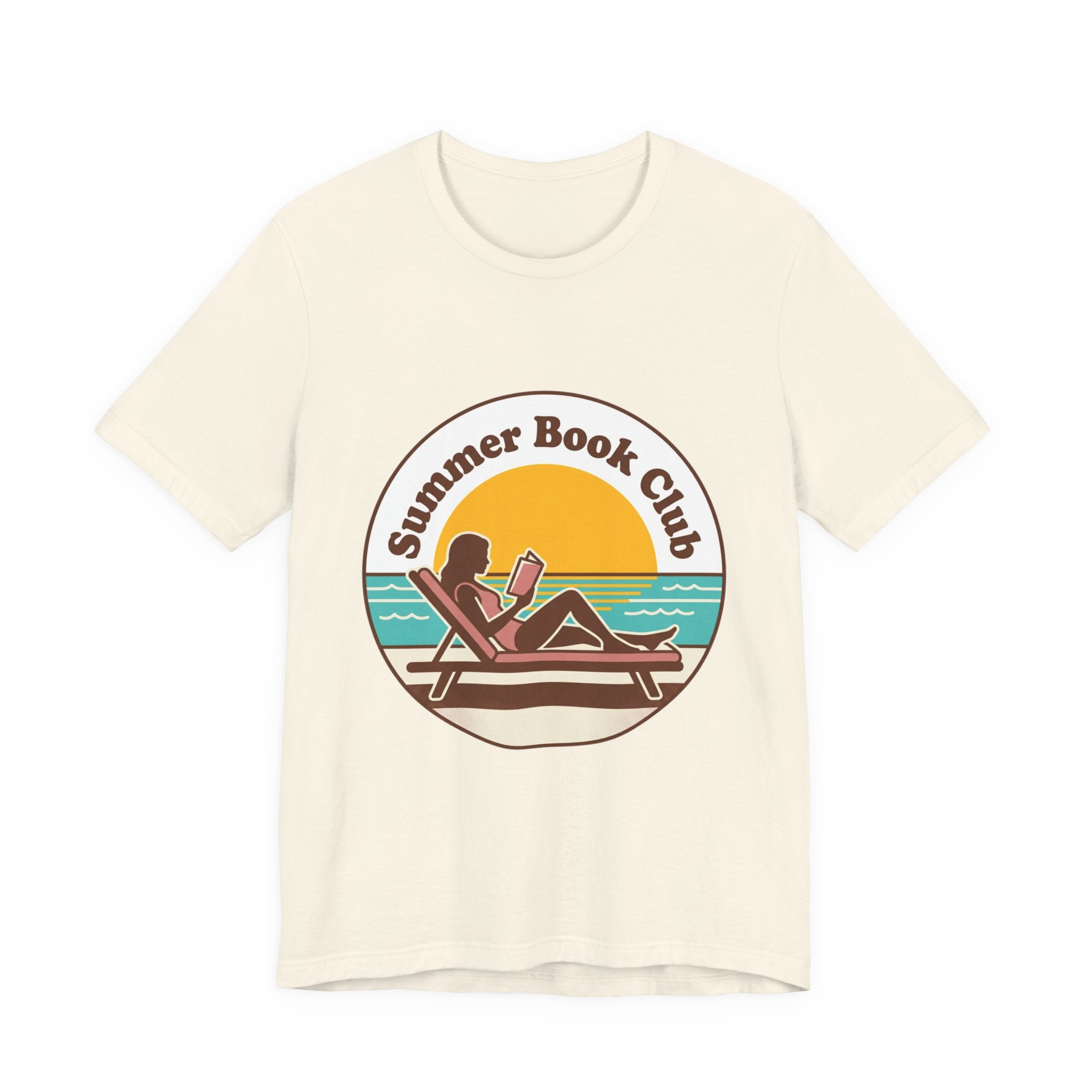 Summer Book Club Tee | summer aesthetic, coastal vibes, retro pastel