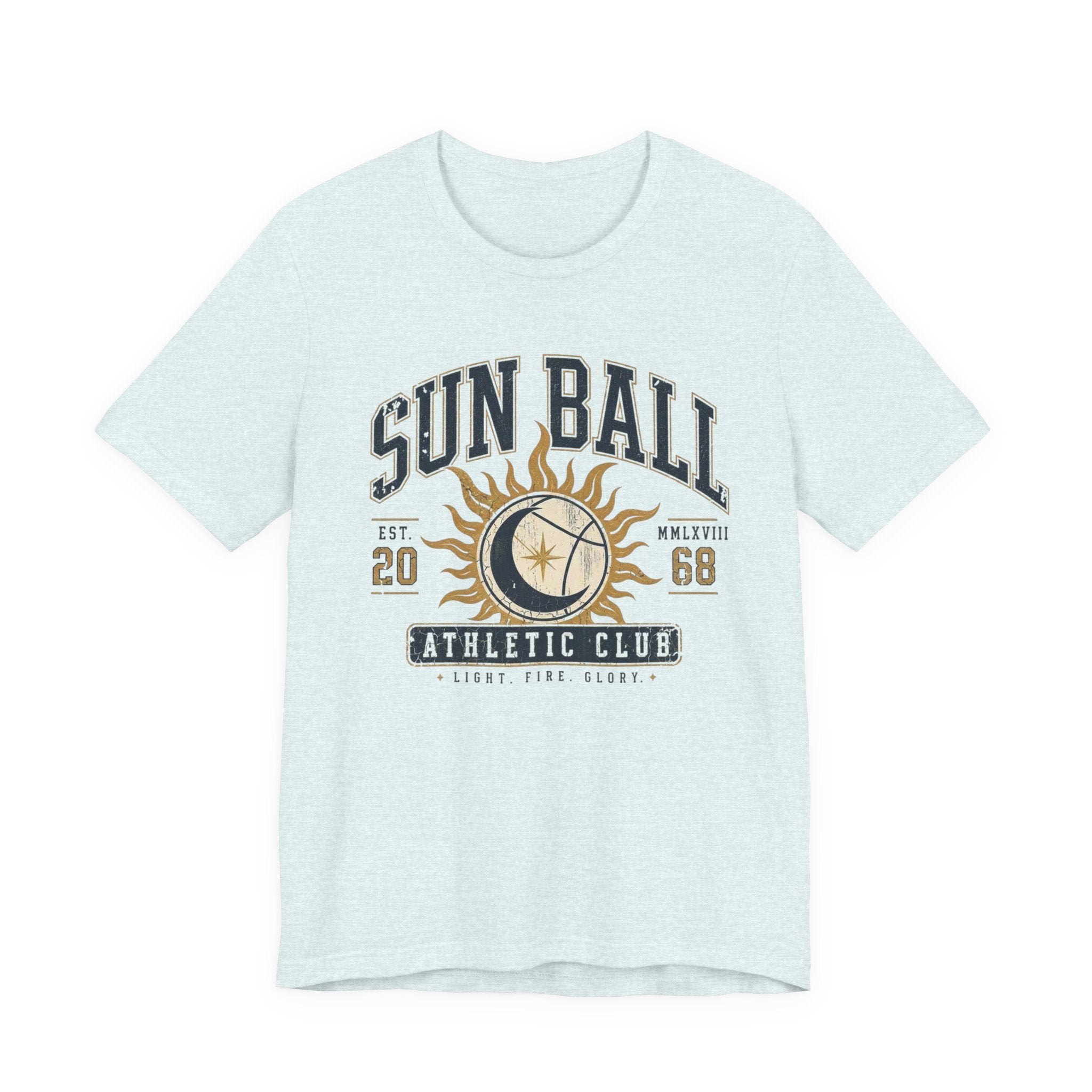 Sun Ball Athletic Club T-Shirt — Vintage Solar Graphic Tee
