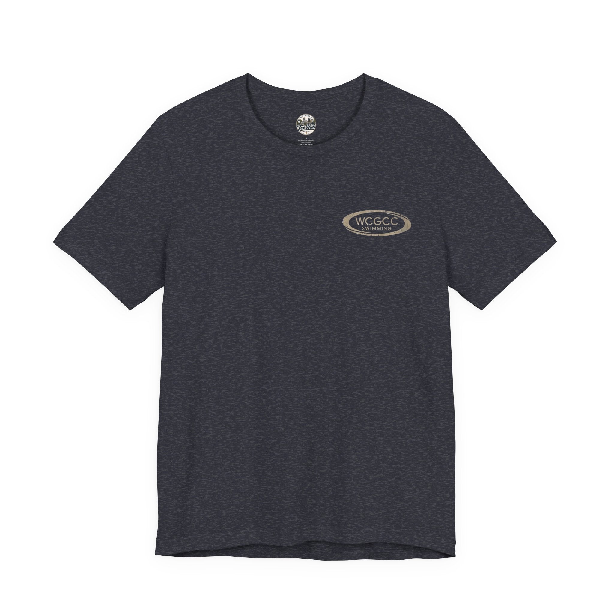 America 250th  Swim T-Shirt — Vintage Flag USA Map Tee (1776–2026)