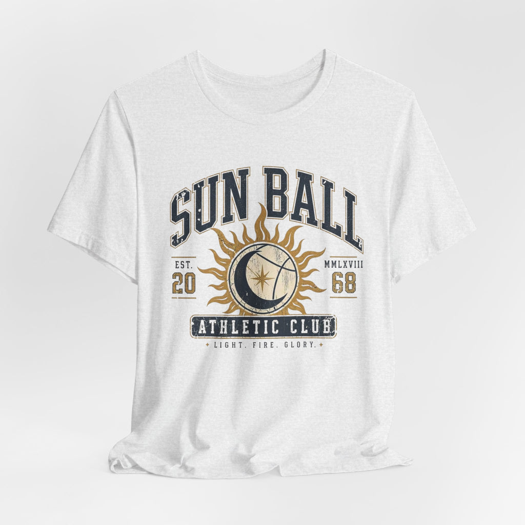 Sun Ball Athletic Club T-Shirt — Vintage Solar Graphic Tee