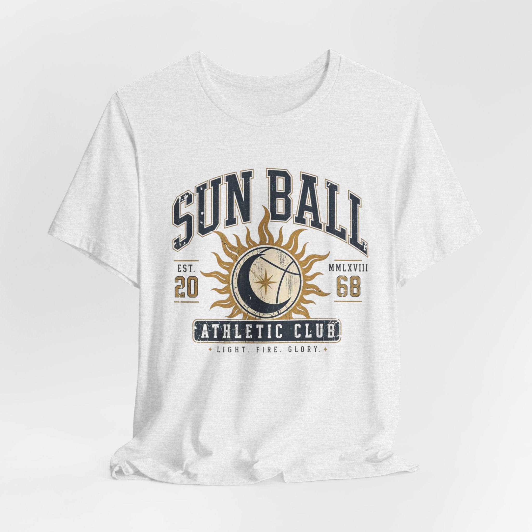 Sun Ball Athletic Club T-Shirt — Vintage Solar Graphic Tee